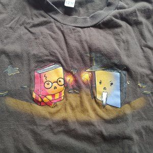 Harry Potter shirt.woot! 2X T-shirt book campfire